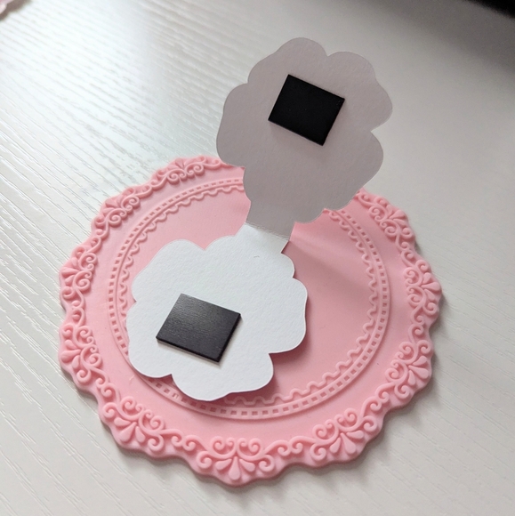 Magnetic Bookmark Holographic Flower Pink Reading Book Lover Bookish Books - Picture 5 of 5